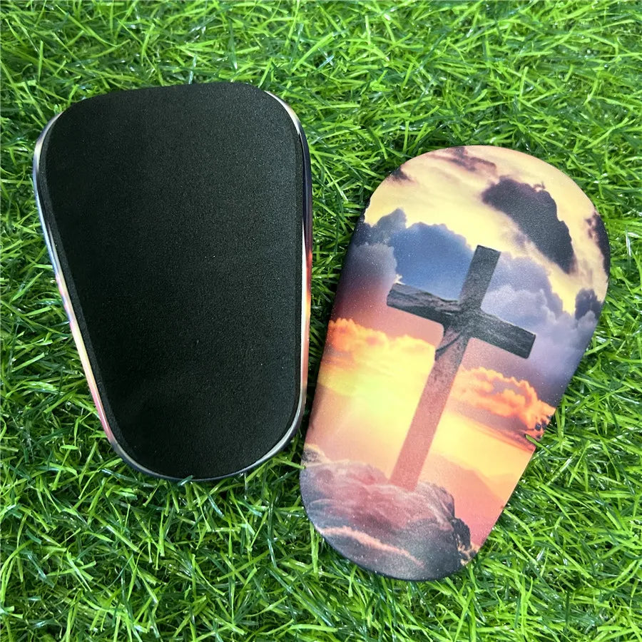 Jesus Cross Shin-Guards